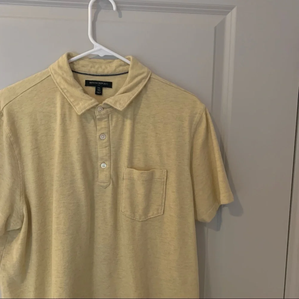 Banana Republic mens short sleeve polo shirt | size Extra Large